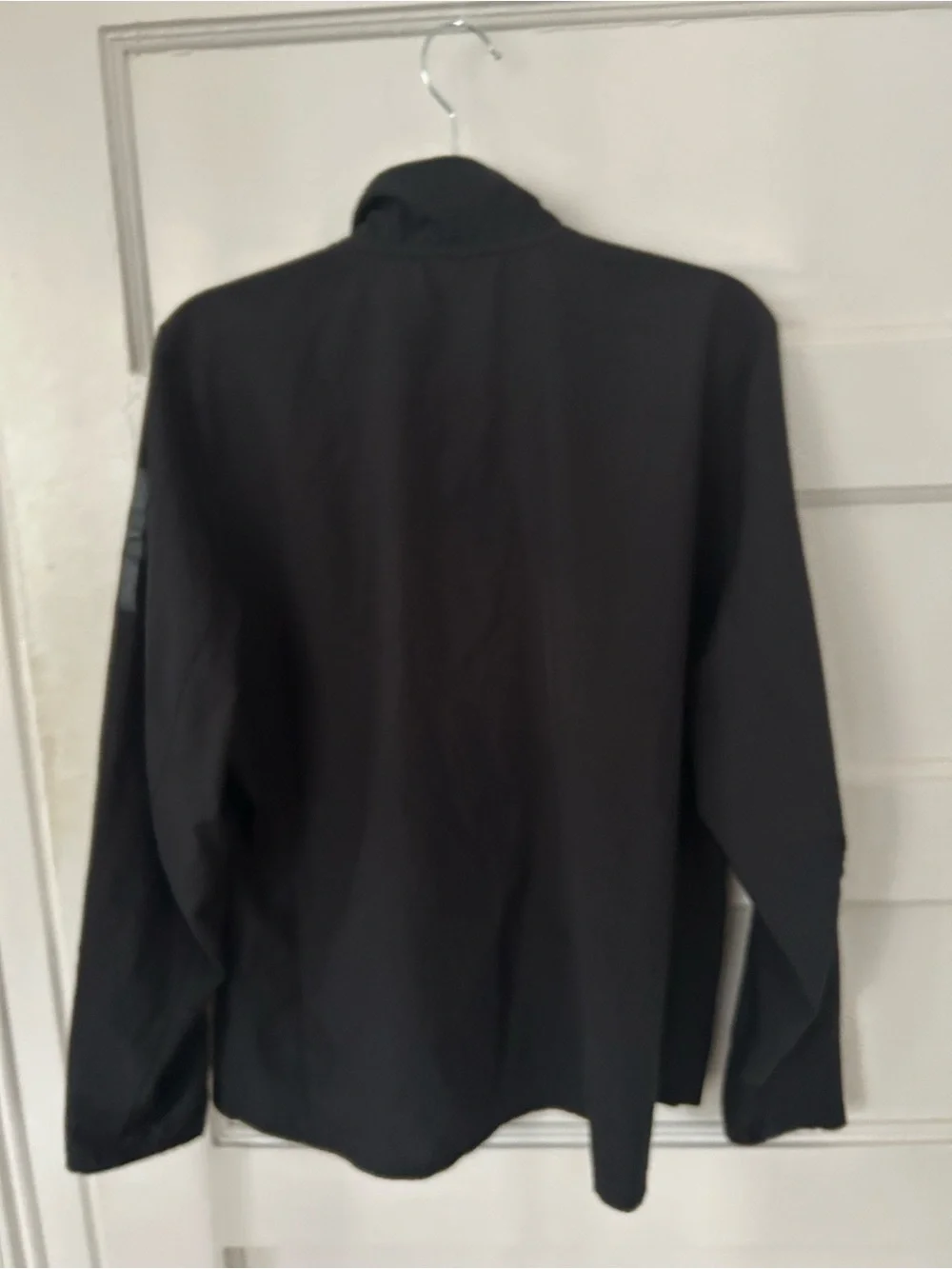 Adidas Running Men’s Black Full-Zip Lightweight Athletic Jacket, L